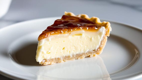 Receta de mini pastel de crema de plátano sin horno (Descargar