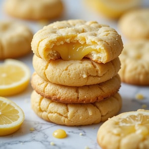 BEST RECIPE for Luscious Lemon Cookies | Instant PDF Download | Soft & Chewy with a Citrusy Twist | Perfect for Dessert Lovers