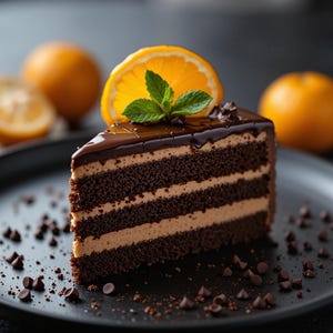 Best Chocolate Orange Cheesecake Layer Cake Recipe | Gourmet Dessert | Digital PDF Download | Decadent Layered Cake