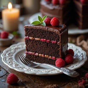 BEST RECIPE for Rich Chocolate Layer Cake | Instant PDF Download | Moist & Decadent Homemade Cake | Birthday, Wedding, Celebration Dessert
