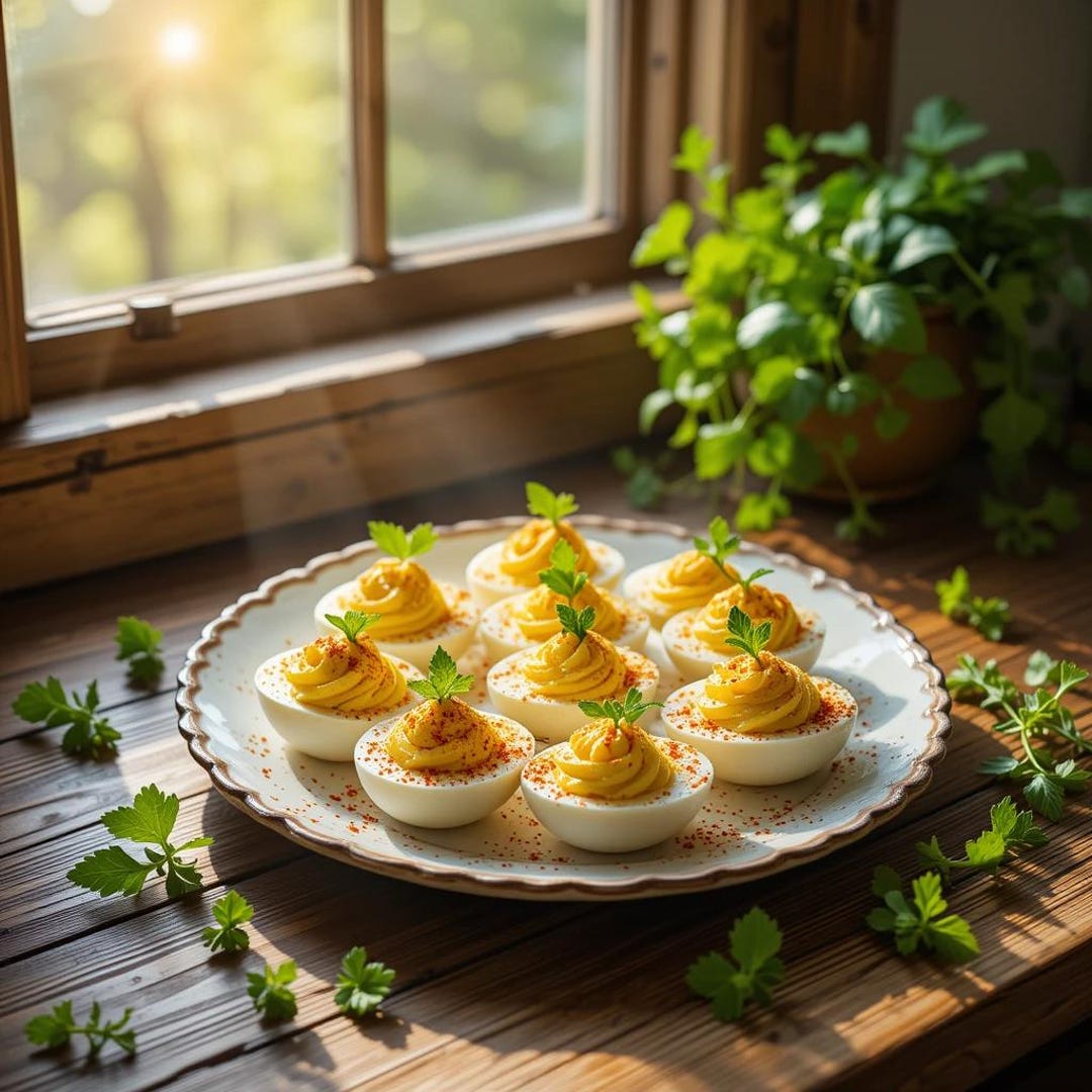 Award-winning Deviled Eggs Recipe: Classic Holiday Side Dish (PDF