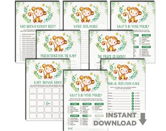 Pink Elephant Baby Shower Game – Set Di 25 Carte Attività Con Tema Elefante Rosa A Pois – Giochi Divertenti Per Feste In Onore Della Futura Mamma - 6