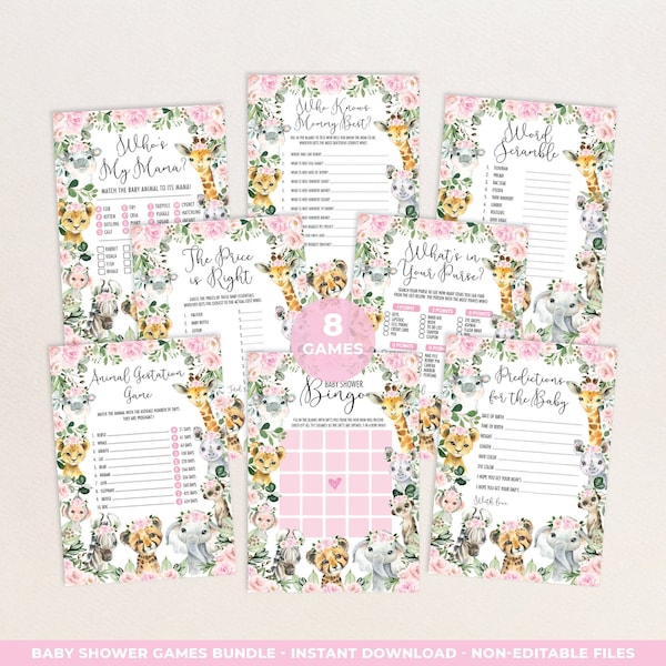 Jungle Baby Shower - Etsy