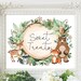 Sweet Treats Printable Sign. Woodland Forest Animals Baby Shower ...