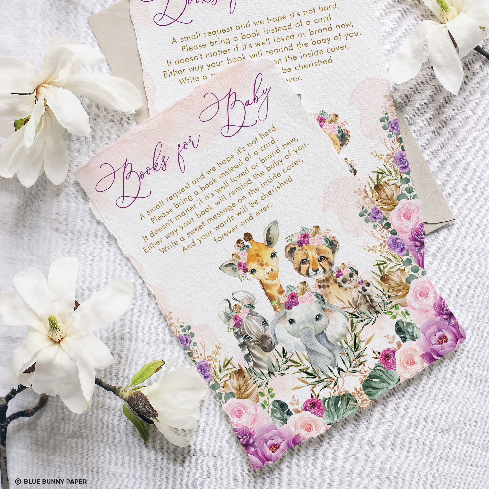 Guestbook Neonato Legno Libro Ospiti Baby Shower Hey - 80 Pagine Con Design Acquerello, Alternativa Rustica Libro Benedizioni Bebè