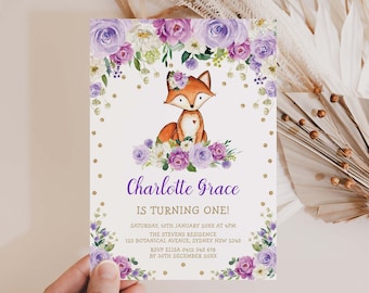 Fox Birthday Party | Etsy