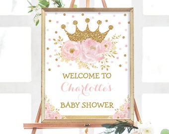 Baby shower cheap crown theme