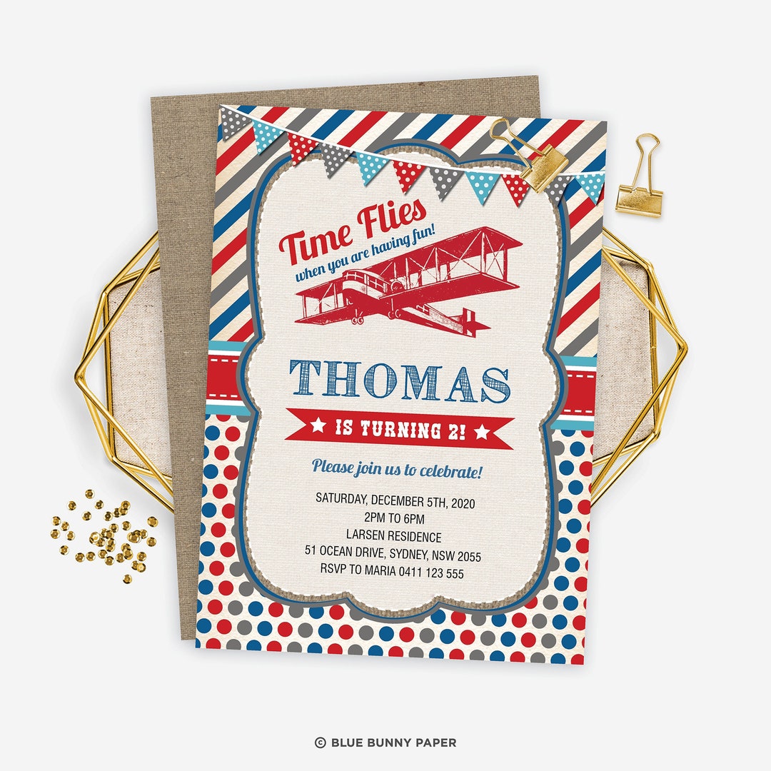 Editable Birthday Invitation Template Time Flies Baby Boy Etsy editable-birthday-invitation-template-time-flies-baby-boy-etsy
