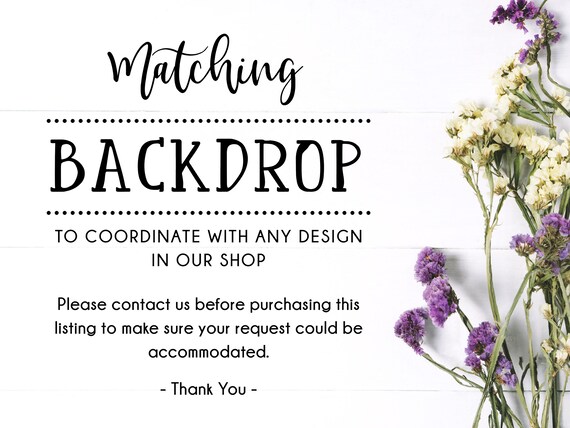 Made-to-Match Printable Backdrop Il_570xn