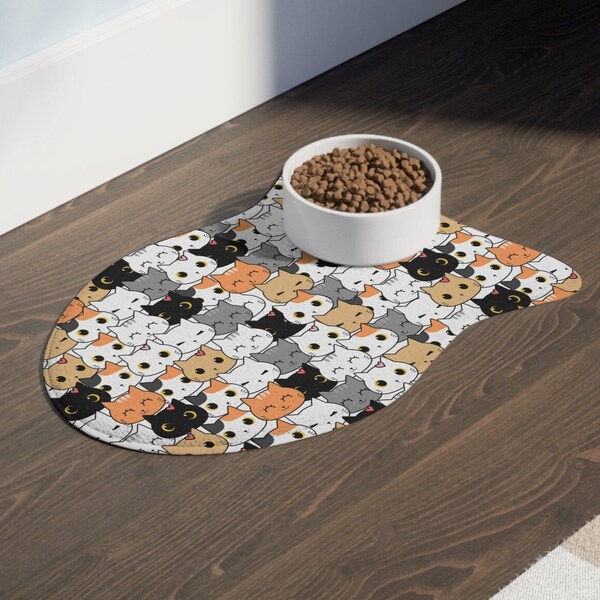 Cat Food Mat Etsy