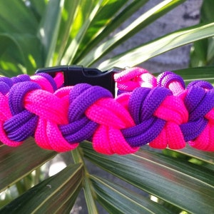 Cute Paracord Dog Collar, Dog Collar, Custom Paracord Dog Collar, Handmade Paracord Dog Collar, Stylish Paracord Dog Collar, Cute Dog Collar
