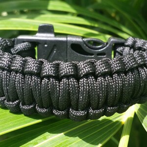 Paracord Survival Bracelet, Paracord Bracelet, Survival Bracelet, Paracord, Tactical Bracelet, Paracord Flint, Whistle, Survival Paracord image 2