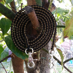 Paracord Horse Reins with Swivel-Eye Trigger-Snap Hook ideal for Show Horses or Western Pleasure