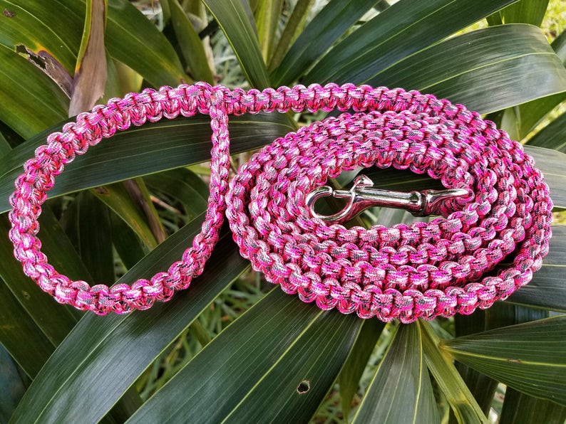 Paracord Dog Leash Dog Leashes Dog Lead Paracord Puppy Etsy
