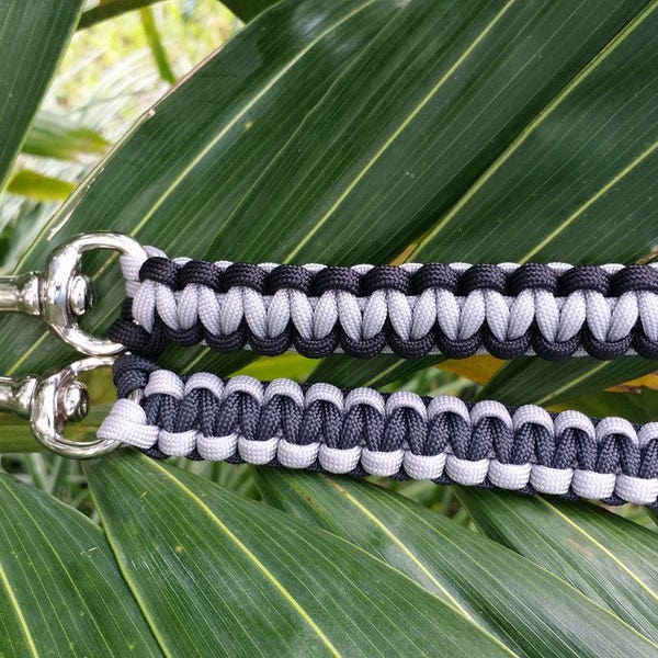 Paracord Dog Obedience Tab, Paracord Dog Training Tab, Paracord Agiliity Obedience Snap Tab, Dog Training Tab, Obedience Leash, Tab Leash