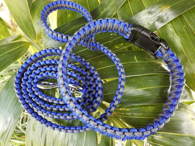 Matching Paracord Dog Leash and Collar Dog Leash and Collar Etsy