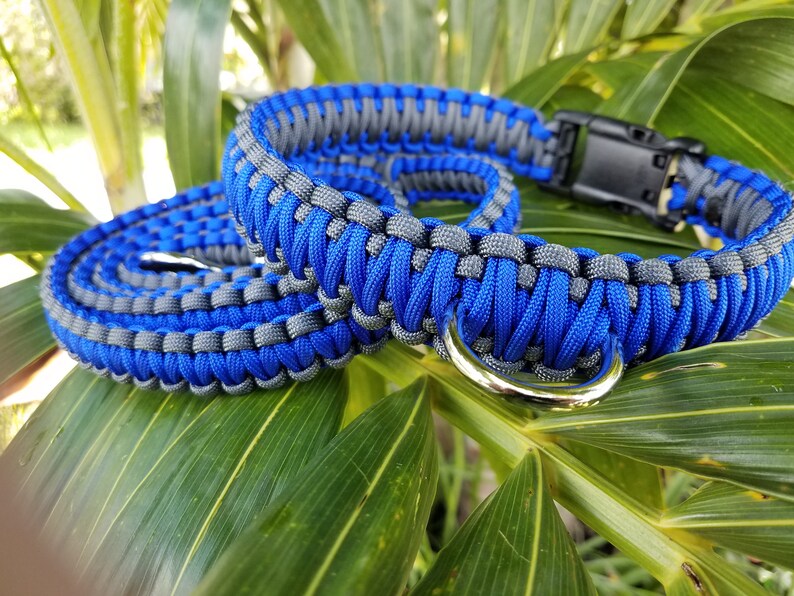 Matching Paracord Dog Leash and Collar Dog Leash and Collar Etsy