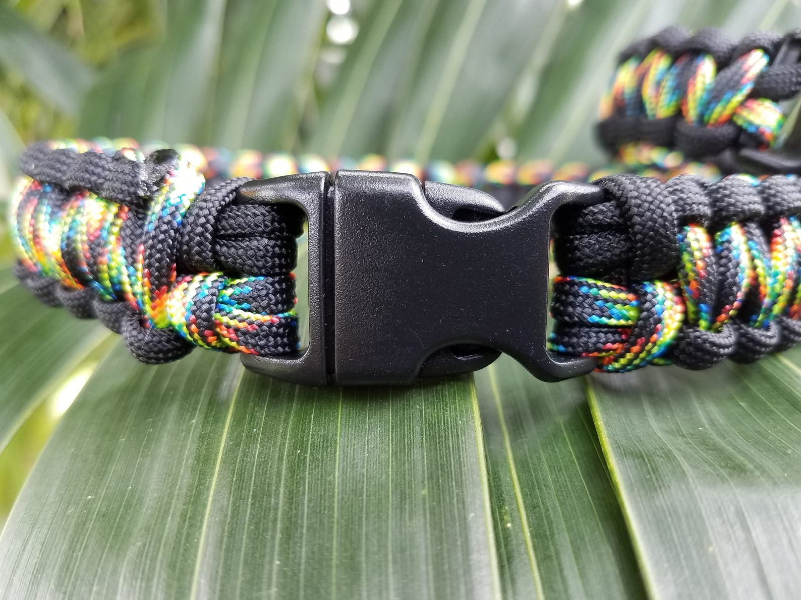 Best Friends Dog Collar and Bracelet Set, Paracord Dog Collar and