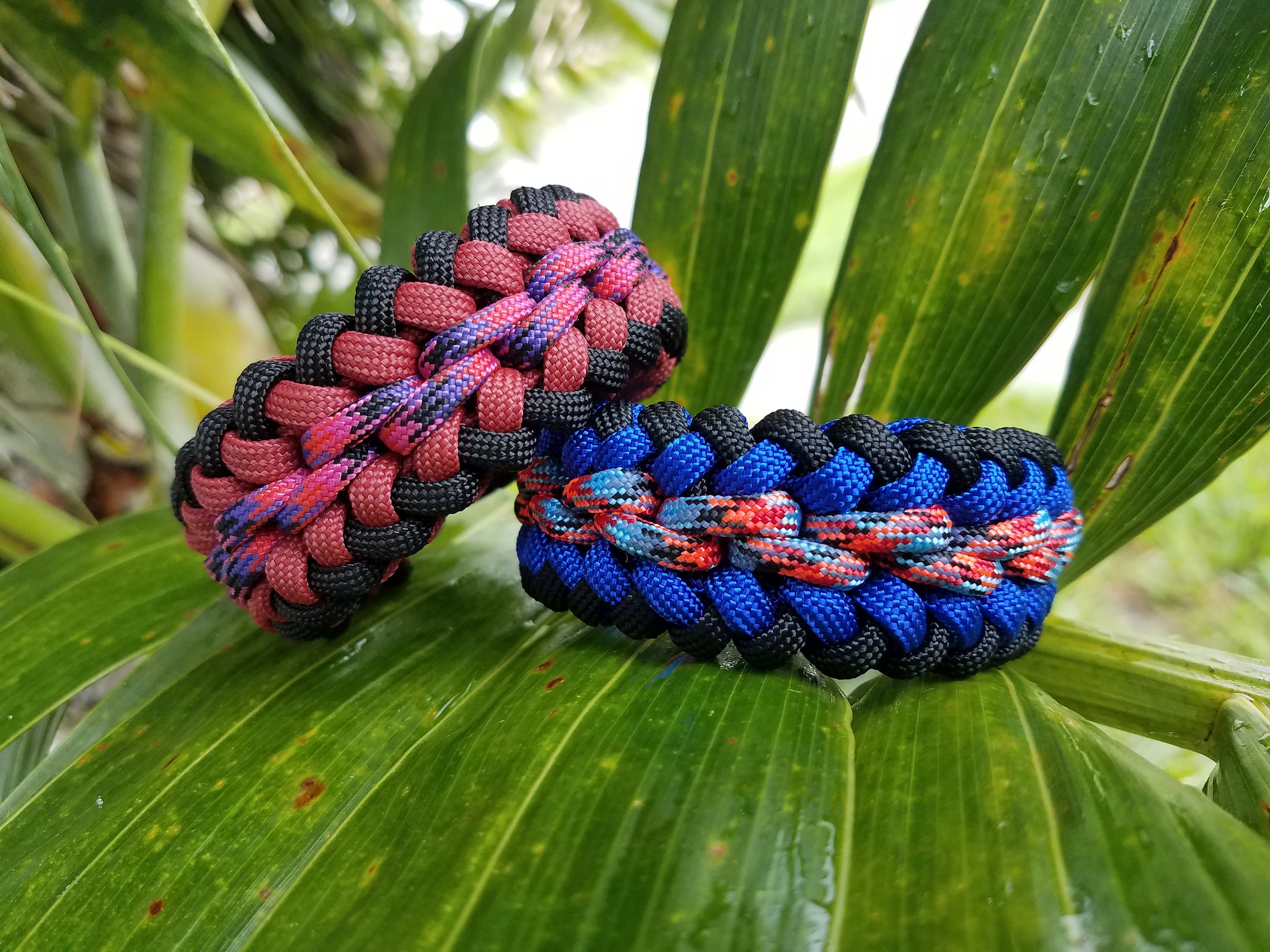 Custom Wide Paracord Bracelet Paracord Bracelet Modified Etsy