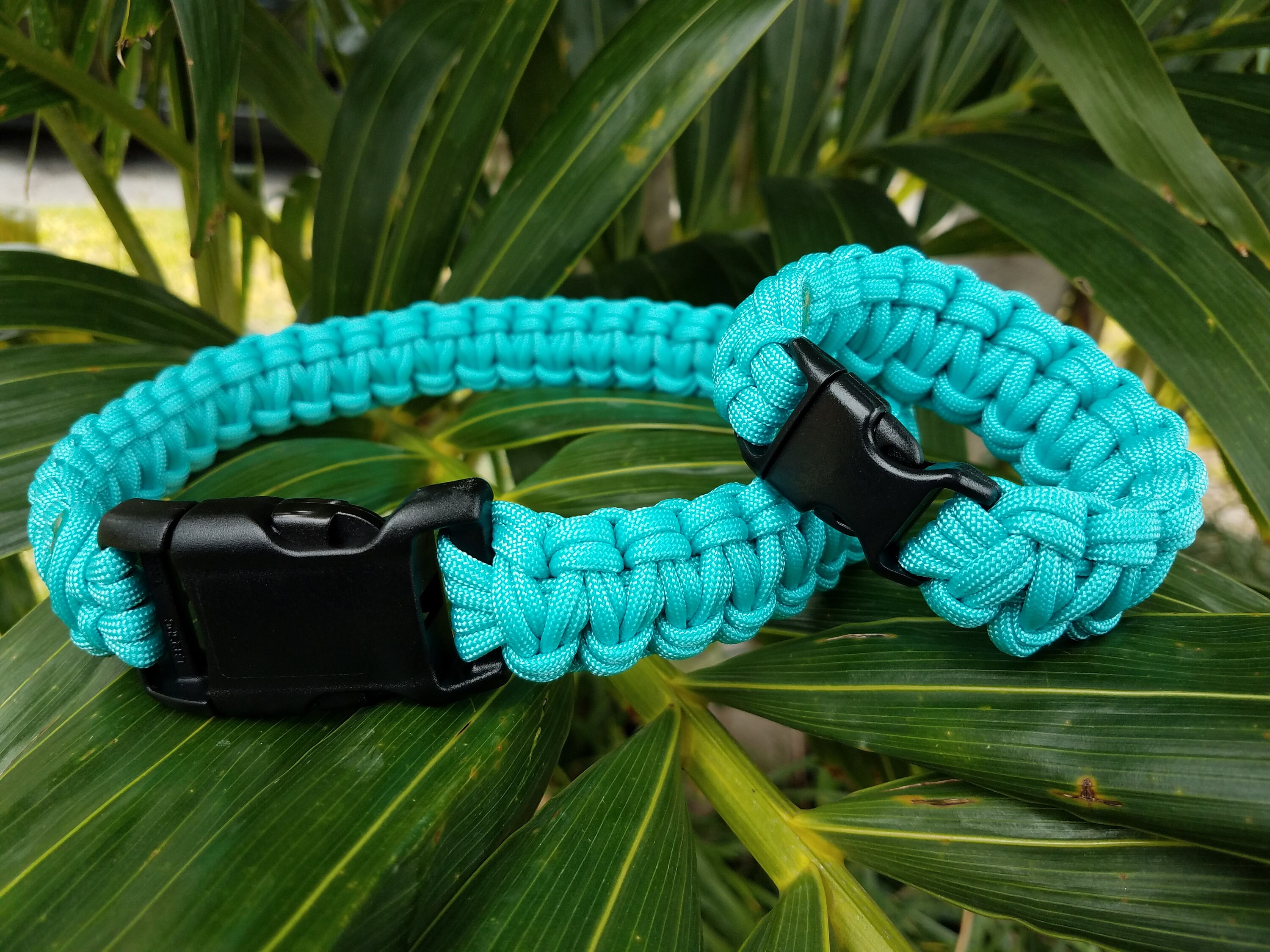 Paracord Dog Collar and Bracelet Set Dog Collar and Bracelet Etsy