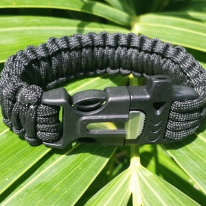 Paracord Survival Bracelet, Paracord Bracelet, Survival Bracelet, Paracord, Tactical Bracelet, Paracord Flint, Whistle, Survival Paracord image 5