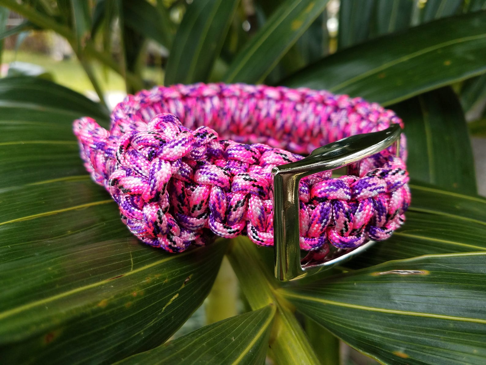 Adjustable Paracord Dog Collar Adjustable Braided Dog Collar Etsy