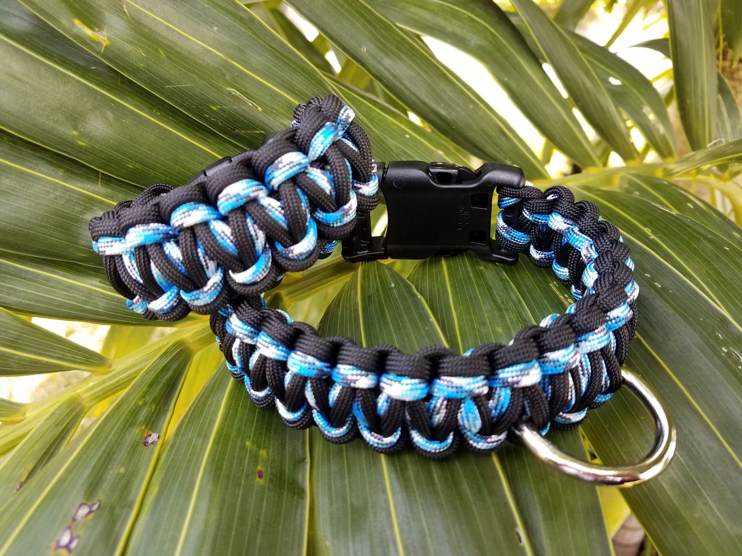 Paracord Dog Collar and Bracelet Set Dog Collar and Bracelet Etsy