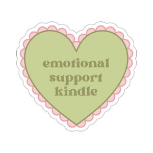 emotionale Unterstützung kindle Aufkleber