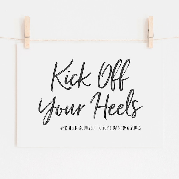 Kick off Your Heels Etsy
