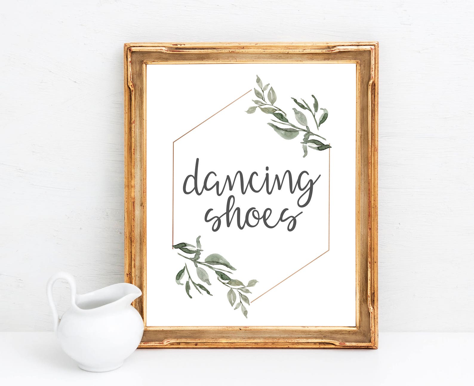 Dancing Shoes Sign Wedding Dancing Shoes Printable Sign Etsy
