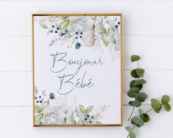 Bonjour Baby Shower Etsy Bonjour Baby Shower Etsy