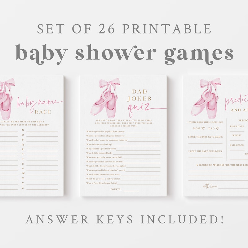 Ballerina Baby Shower - Etsy