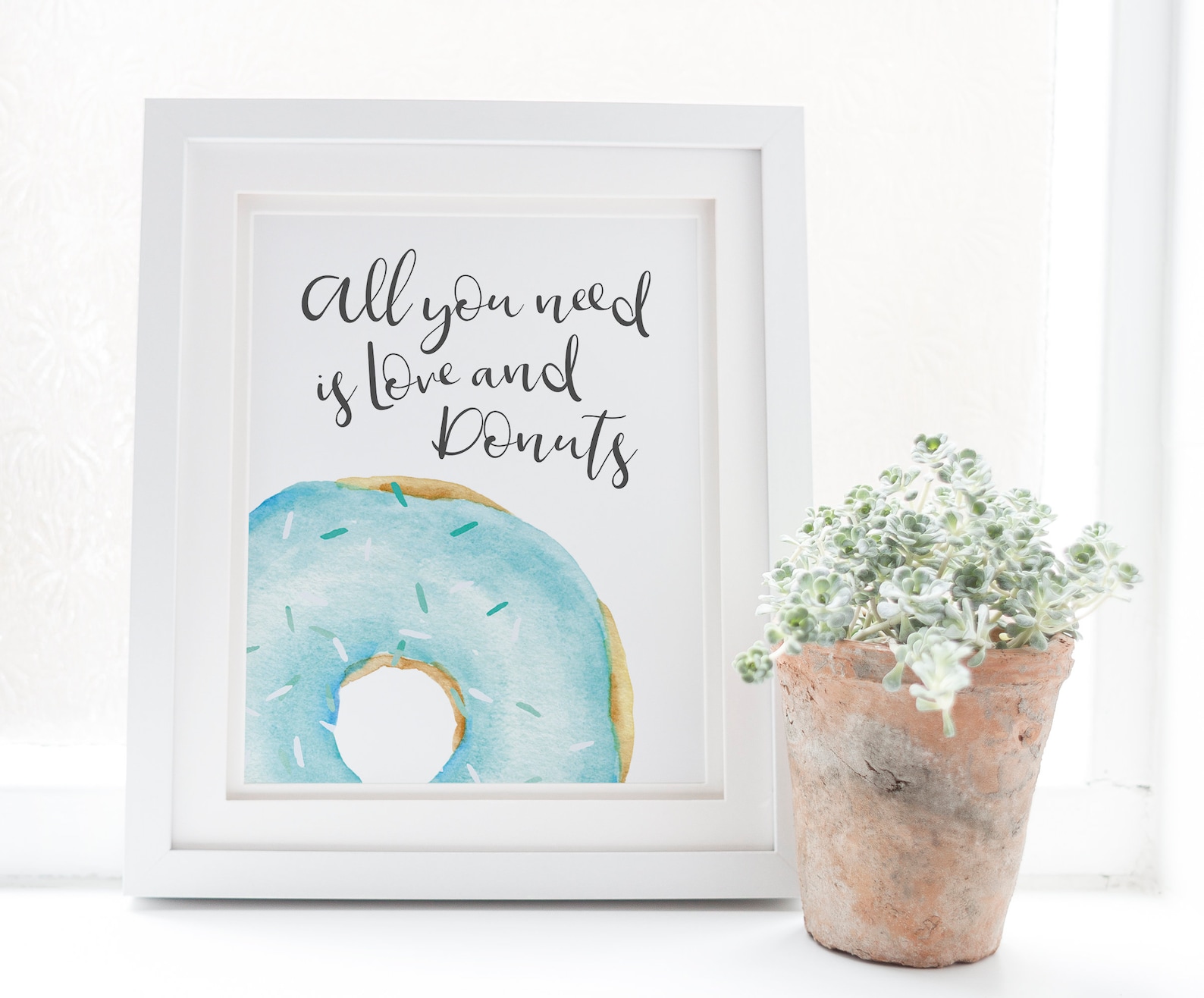 All You Need is Love and Donuts Sign Donut Party Decor Etsy