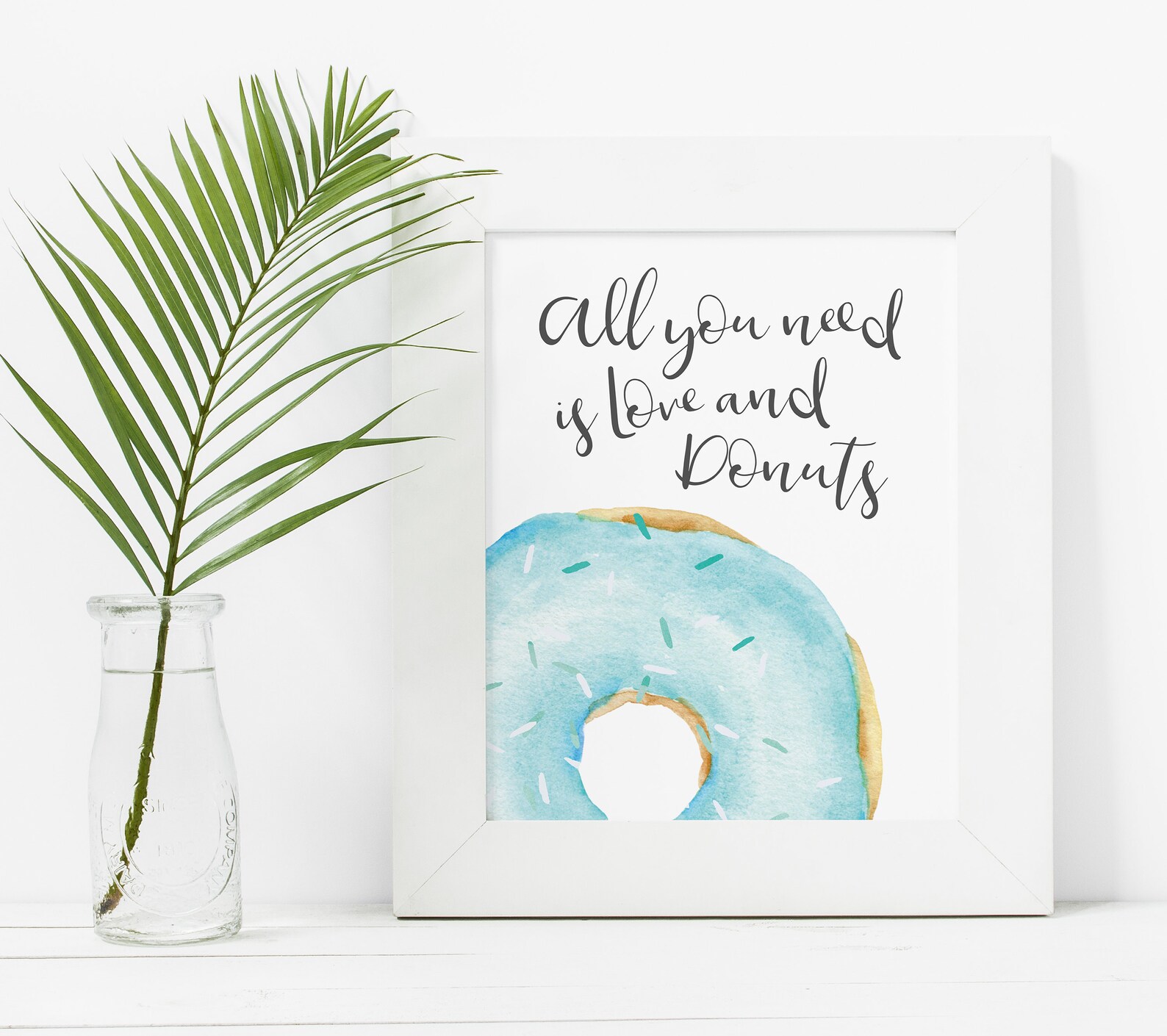 All You Need is Love and Donuts Sign Donut Party Decor Etsy