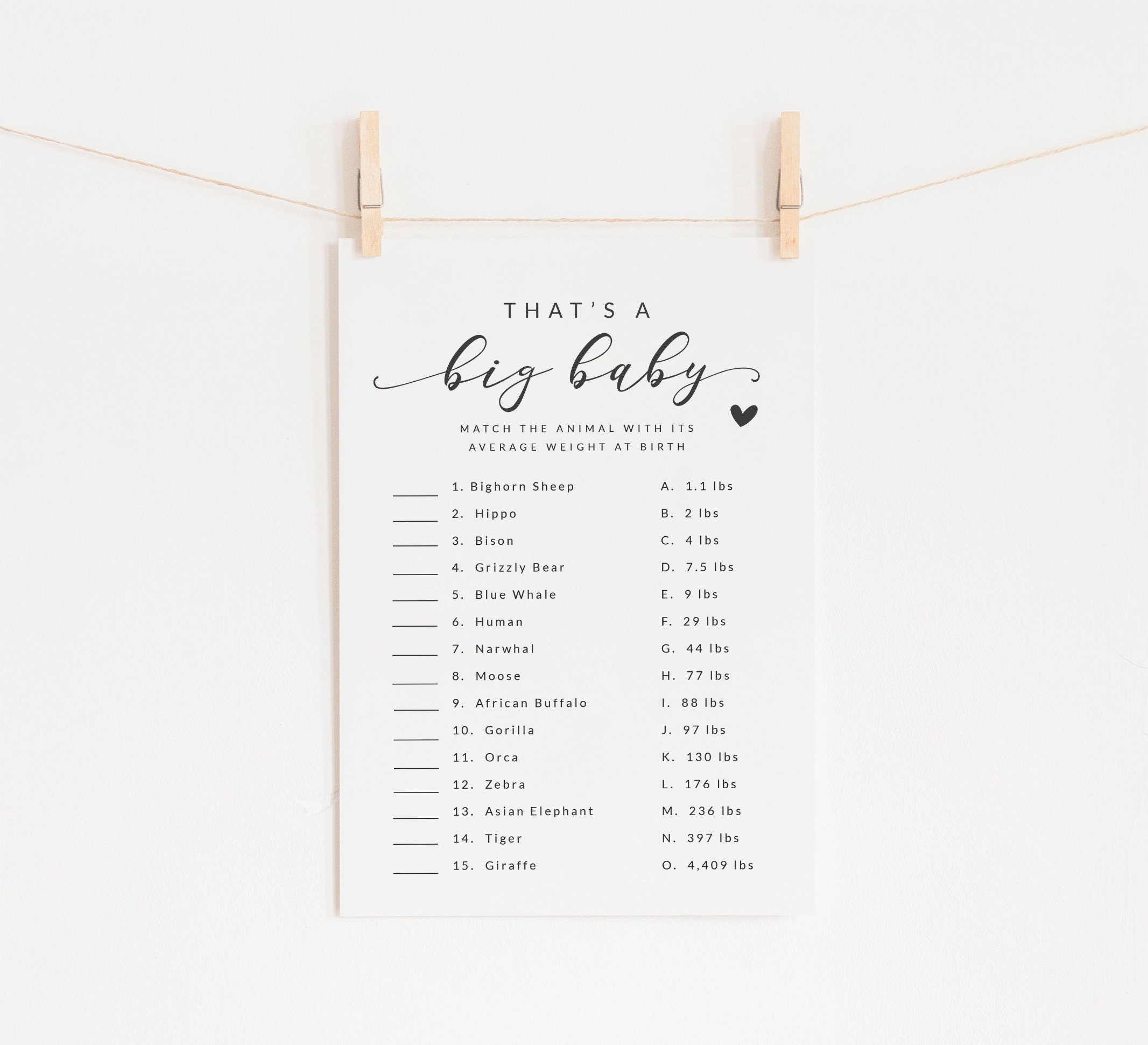 Animal Babies Quiz Game With Answer Key Printable Big Babies - Etsy Canada Animal Babies Quiz Game With Answer Key Printable Big Babies - Etsy Canada