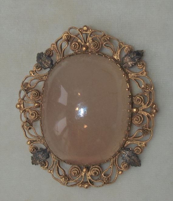 Early Victorian Agate Stone Brooch Etsy Singapore