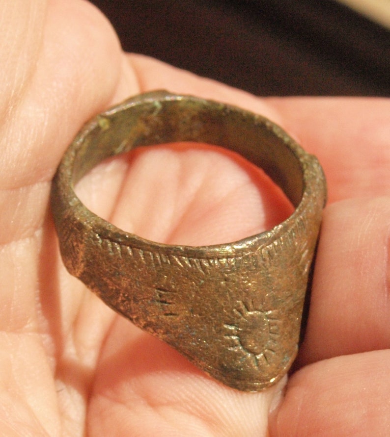 Late Roman Bronze Archers Ring Etsy