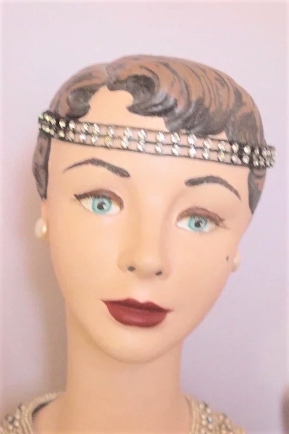 Art Deco Flapper Paste Bandeau