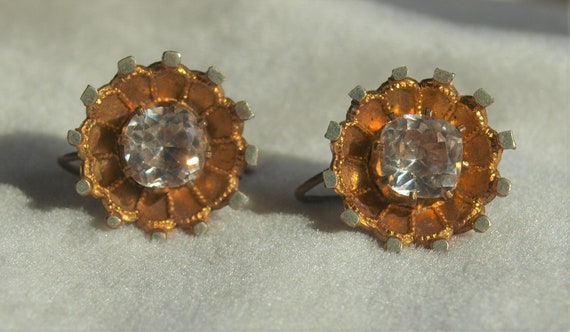 Victorian Paste Earrings