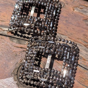 Pair Of French Cut Steel Shoe Buckles