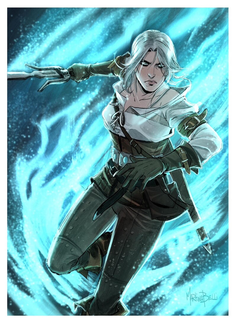  Ciri  Ashen Etsy