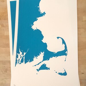 Cape Cod-Druck-Karte