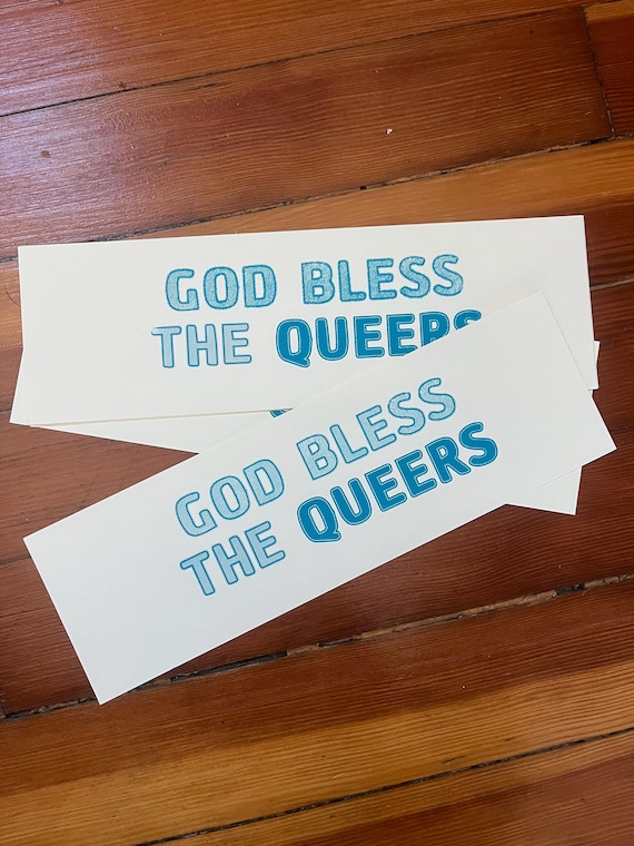 God Bless the Queers Screenprint