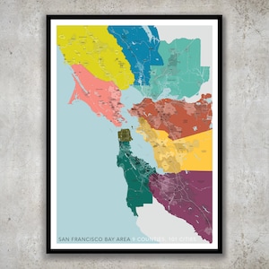 Bay Area Karte