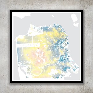 San Francisco Hills: Buildings by Top Elevation