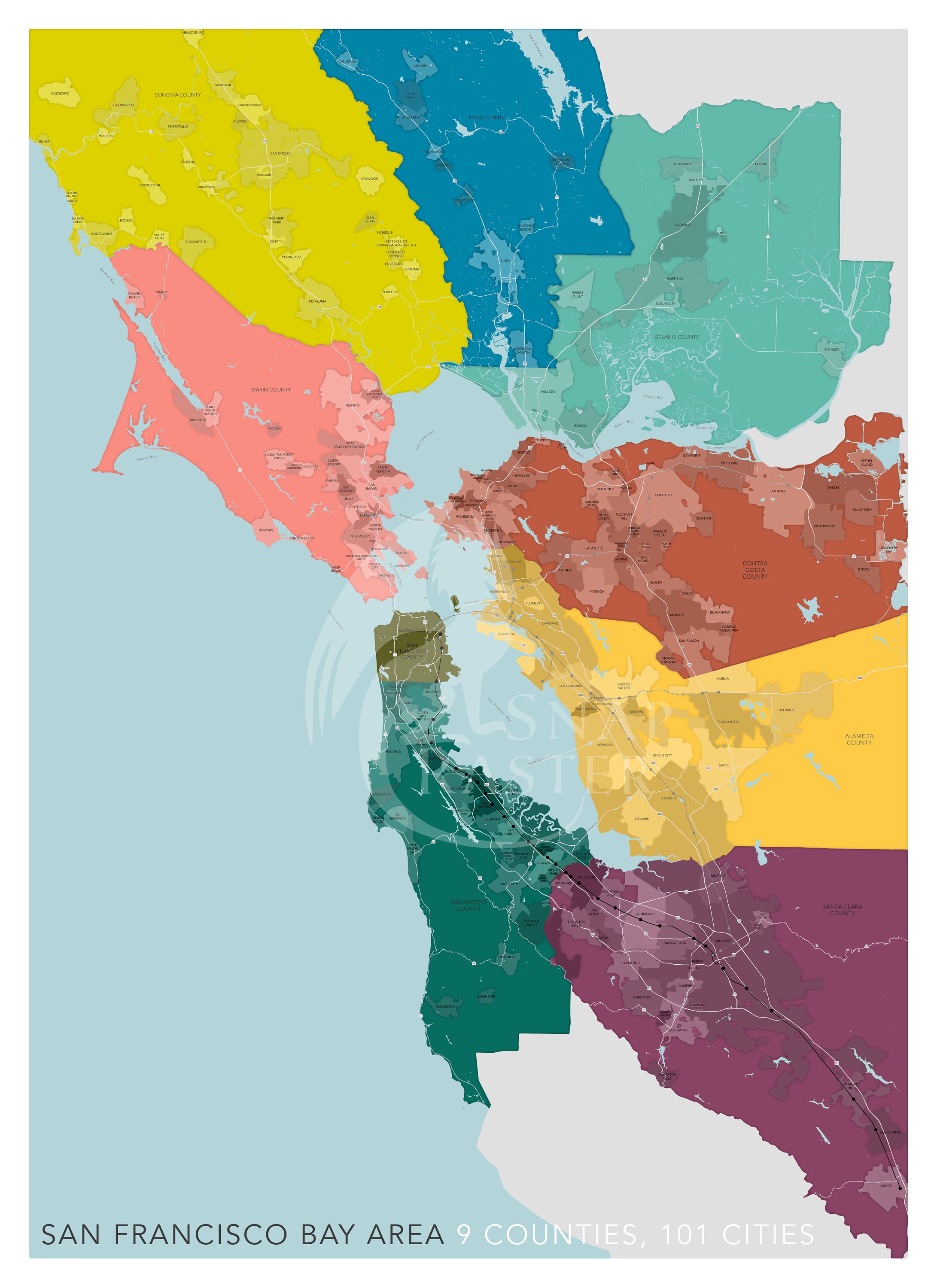 Bay Area Map