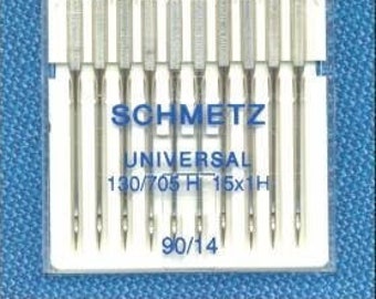 Schmetz Universal Sewing Machine Needles 90/14 - 10 Pack