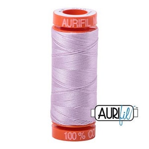 Aurifil Cotton Mako 2510 Light Lilac 50 wt Aurifil Cotton Mako 2510 Light Lilac 50 wt