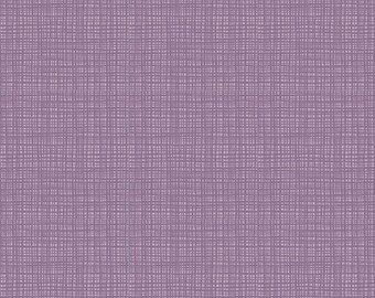 May include: A purple fabric with a subtle woven texture. The fabric has a fine, almost invisible, grid pattern.