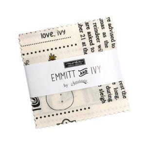 Emmitt and Ivy Collection Mini Charm Pack Precut (42)(2.5&quot;/2.5&quot;) Precut Fabric Squares by Sweetwater for Moda Fabrics #55690MC 100% Cotton